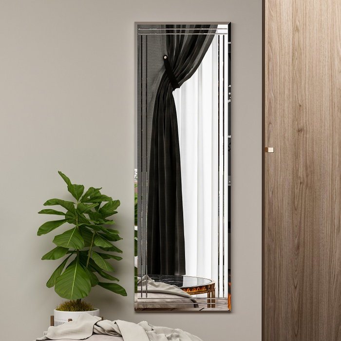 Hanah Home Espejo de Tocador Blanco Flotal-E